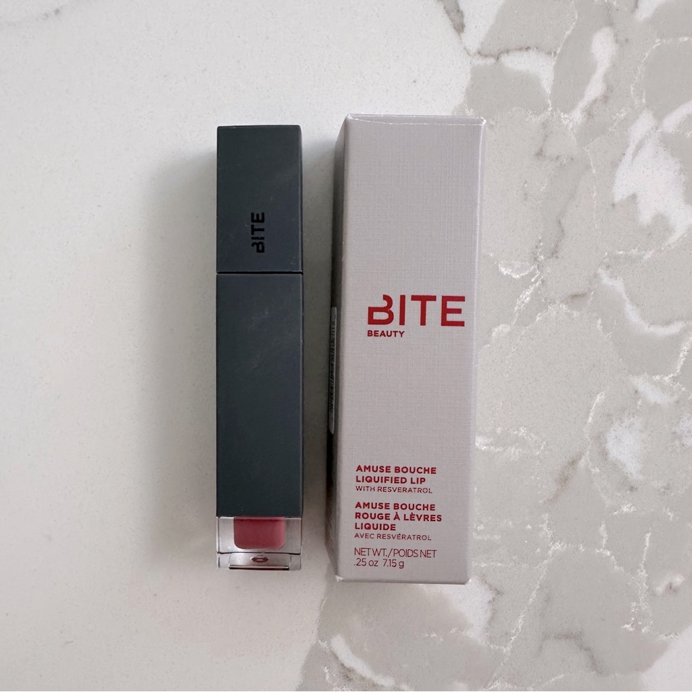 BNIB - BITE Beauty Amuse Bouche Nude Neutral Creamy Liquid Lipstick in “Chutney” - Picture 6 of 12